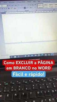 📄❌ How to DELETE the BLANK PAGE in WORD - EASY AND FAST! ✅