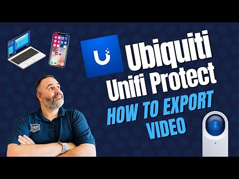 Unifi Protect - How to export video on a desktop and IOS device. #ubiquiti #protect