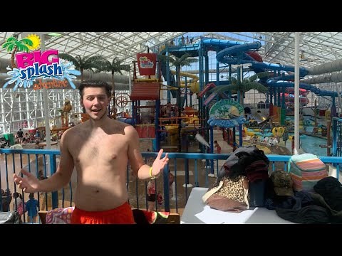 We Went to a GIANT Indoor Water Park!!! {Big Splash Adventure}