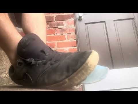 Destroying Nike SB Check Skateboarding Shoes On My Feet!