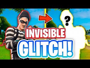 This Glitch Makes You INVISIBLE in Fortnite!! (2024)