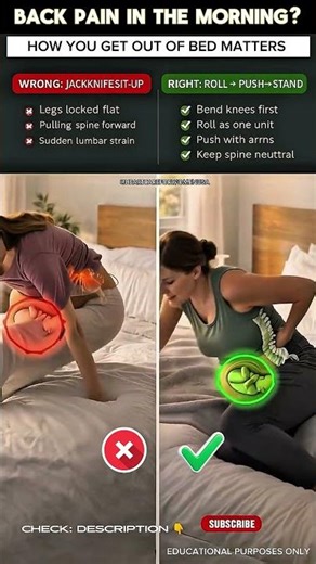 Wake Up Without Back Pain: Do It the Right Way