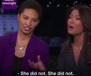 Is Donald J. Trump a "cunning rhetorician"? And what does "America First" really mean? Michelle Malkin v Harvard University's Danielle Allen | BBC Newsnight