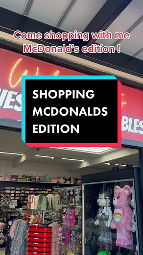 Come Shopping with Me at McDonald's for Funko Pop and Foodie Goodies!