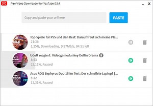 Free Video Downloader for YouTube jetzt kostenlos herunterladen!
