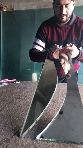 mirror glass cutting #shortsfeed #shortsviral #youtubeshorts #youtube #viralvideo #trendingshorts