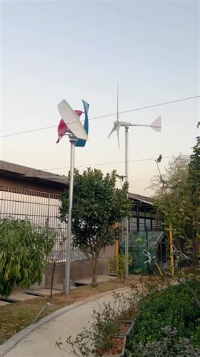 Harness wind energy to generate your own clean power. Ample wind resources are among the most crucial factors for wind turbines to generate electricity efficiently. Once installed, they will produce green energy and free electricity continuously for 25 years!#renewableenergy #windturbine #smallwindturbine #offgridpower #homeenergysolutions