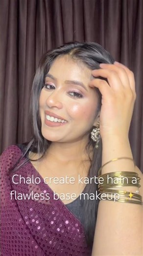 Easy Flawless Base Makeup tutorial for Beginners #makeuptutorial #softglamlook #makeup