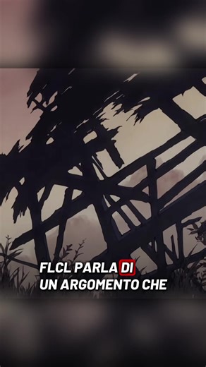FLCL non parla solo di adolescenza. Parla anche della paura di diventare adulti e finire intrappolati in una vita sempre uguale. Forse crescere non significa accettare la monotonia. Forse significa non dimenticare di cambiare. #filosofia #riflessione #FLCL