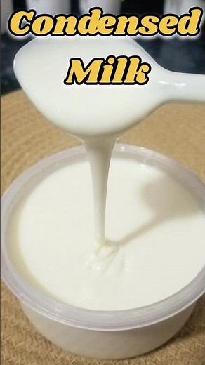 Homemade Condensed Milk Recipe | Only 3 Ingredients | No Machine
