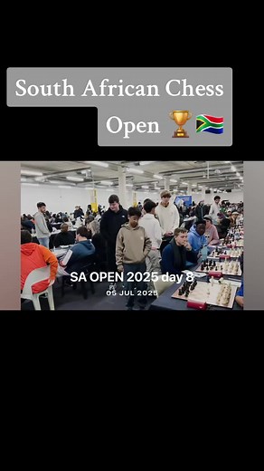2025 South African Open Chess Championship Overview