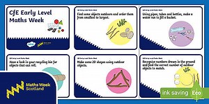 Maths Week Scotland Practical Challenge Cards