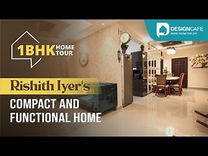 1BHK Compact Home Interiors | Stylish and Functional #designcafehomes