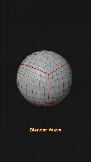 Seam Mark in Blender #blendercommunity