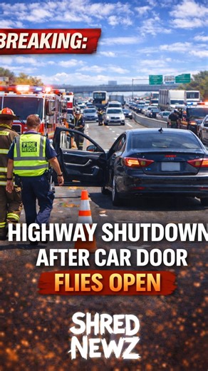 SHRED on Instagram: "A terrifying chain-reaction crash occurred in Kuala Lumpur after a 2-year-old child opened a car door on a busy highway at a critical moment. The incident happened on February 8, 2025, during evening traffic along Jalan Tun Razak near the Kampung Pandan roundabout. The toddler, seated in the rear of a Honda City, opened the left rear door from inside after the child safety lock was left disengaged. A 25-year-old motorcyclist riding a Suzuki V-Strom SX struck the open door wh