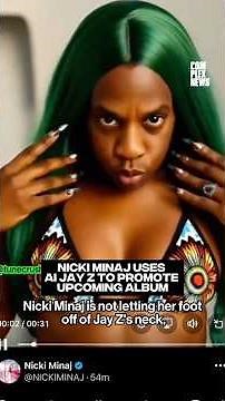 Nicki Minaj uses AI Jay-Z to promote her upcoming album #complexnews
