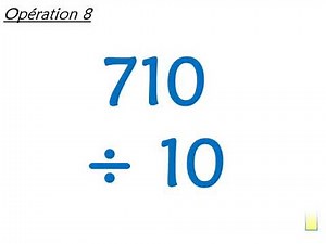 Calcul mental CM2 Multiplier ou diviser par 10, 100, 1 000 1