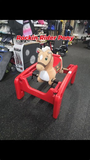 PlayItAgainSports WilmingtonNC on Instagram: "🐎 Giddy up, little cowboys & cowgirls! This rocking horse is ready to ride into your living room. Sturdy base, comfy seat, and BIG smiles included. Perfect for rainy days and nonstop fun. 👉 Available now, so don’t let this one trot away! #playitagainsportswimingtonnc ##gentlyusedgear #premiumnew #secondhand #sellusyourgear #dontforgetyourused #giftcardsavailable #callfordetails #giftideas #playforless #webuyused #wesellnewtoo #910"