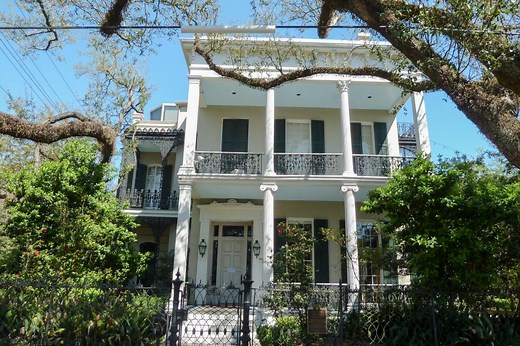 Anne Rice House (aka Rosegate House) in New Orleans, USA