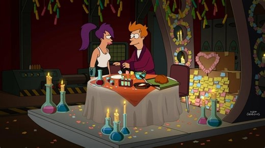 Watch Futurama Season 7 Episode 17 "Fry and Leela's Big Fling" Online