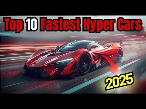 Top 10 Fastest Hyper Cars 2025