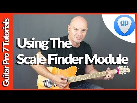 Guitar Pro 7 Tutorial Using The Scale Module Window