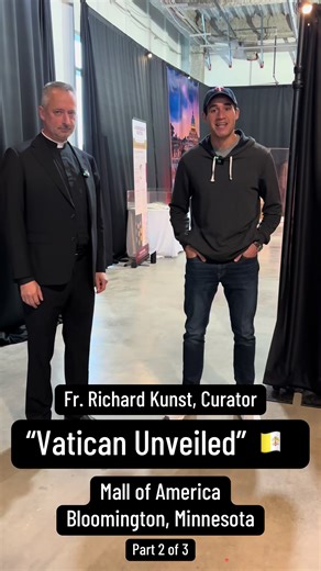 Part 2 of my behind-the-scenes tour of “Vatican Unveiled” at @Mall of America with its curator, Fr. Richard Kunst, focuses of artifacts from notable saints named Teresa — Teresa of Ávila, Thérèse of Lisieux and Mother Teresa! Go check out “Vatican Unveiled” at Mall of America in Bloomington, Minnesota — running now thru February 1! 🇻🇦