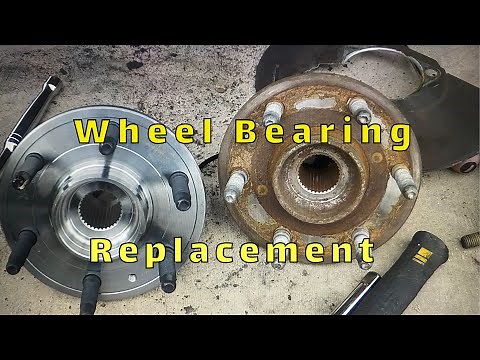 2007-2013 Chevy Tahoe Front Wheel Bearing Assembly Replacement