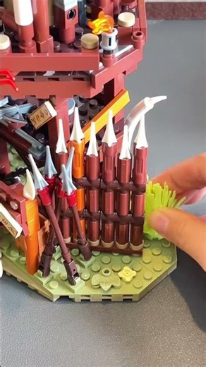 12 hours of building... My Orc Fortress is finally complete! 🧱