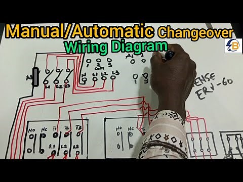 Dual-Mode (Manual/Automatic) Changeover Switch Diagram Explained. Part1