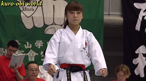 16K views · 321 shares | Heian-Godan, Ayano Takaki 平安五段、高木綾乃選手 | kuro-obi world | Facebook