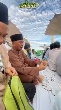 Iftar Ramadhan di Masjid Nabawi jamaah kloter 18 Februari 2026 Takjil Ramdhan