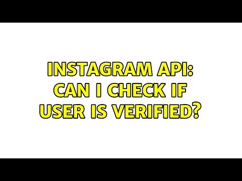 Instagram API: Can i check if user is verified?