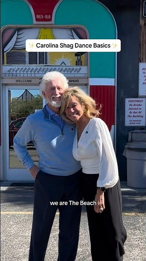Carolina Shag Dance Basics with Charlie Womble and Jackie Mcgee! ✨ #myrtlebeach