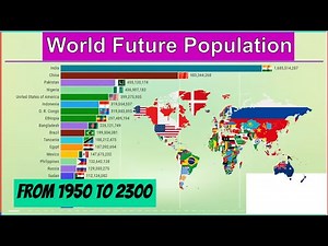 World Future Population From 1950 to 2300
