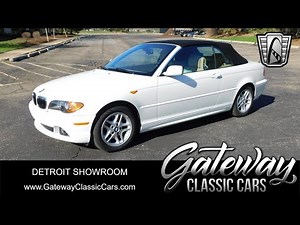 2004 BMW 325CI Gateway Classic Cars Detroit #2109 DET