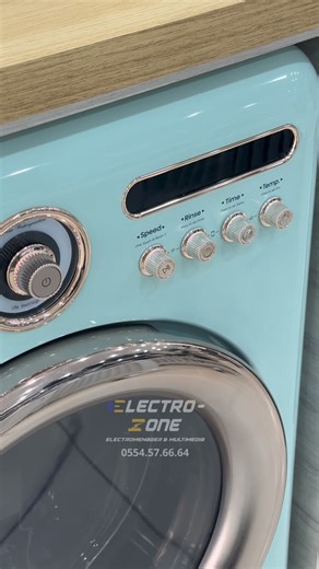 🔥 Machine à laver #Hisense 10,5kg avec option de #sechage ( modèle vintage ) 🔥 ✅️ Livraison disponible 🚚 Paiement à la livraison possible ☎️ Nous contacter 0554.57.66.64 | Electro-Zone Constantine