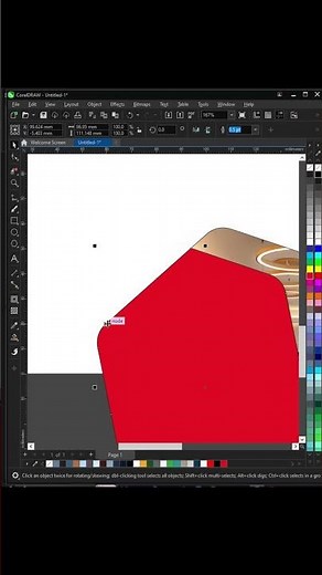 Company Profile Cover Design | Modern Layout in CorelDRAW