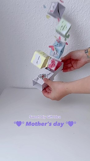 DIY Explosion Box Gift Ideas for Mother's Day