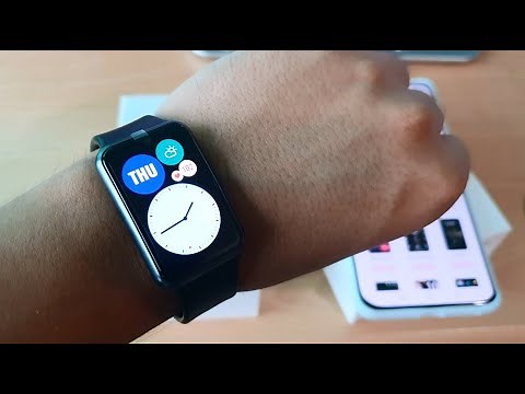 Huawei Watch Fit Black TIA-B09 Unboxing y Accesorios