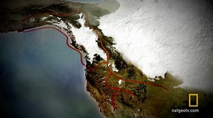 56K views · 1.4K reactions | After being trapped on the Bering Land Bridge for several thousand years, people migrated south in search of warmer climates and better food sources. The Pacific Northwest was one of the first areas to be populated in America. Here's how people got there: | National Geographic TV | Facebook