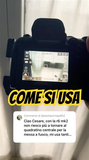 Autofocus Canon EOS R6 #shorts