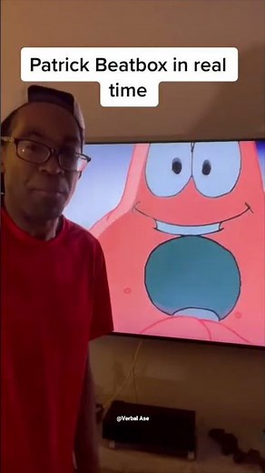 Insane Beatboxing Voice With Patrick And Goofy!! 🤯 - Verbal Ase #shorts