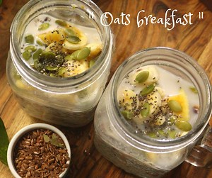 Oats Recipe | Healthy Breakfast | Breakfast Recipes #oatsrecipe #healthybreakfast #breakfastrecipes #nocookingrequired #overnightoatsrecipe #oatsforbreakfast #healthyfood | Passion2cook