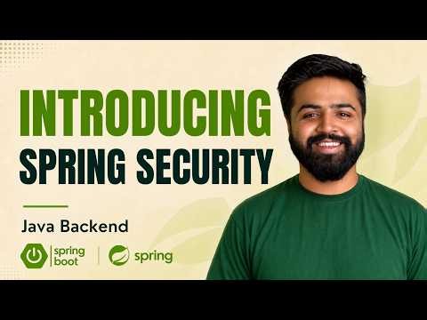 Spring Security | Authentication, Authorization & SecurityContext | Spring Boot Full Course #35