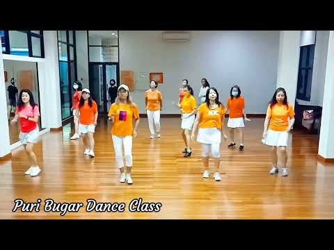 Just Give Me A Reason Line Dance||Demo by Tayuka Karamoy & Puri Bugar Dance Class