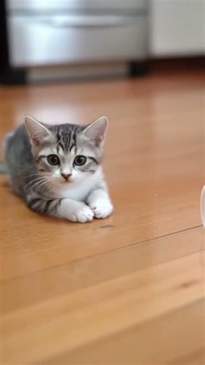 Genius Kitten Solves a Puzzle 😼🧠✨#funny #cute