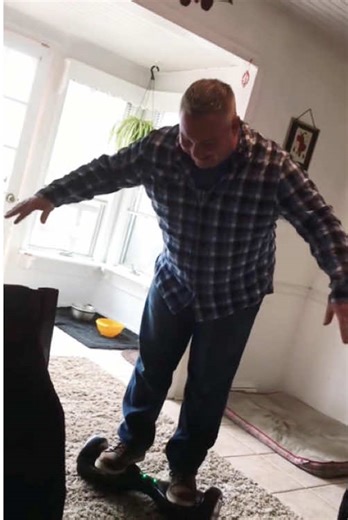 Hoverboard failure 😨👀🤣😂#family #hoverboard #funny #fyp #usa | Hoverboard