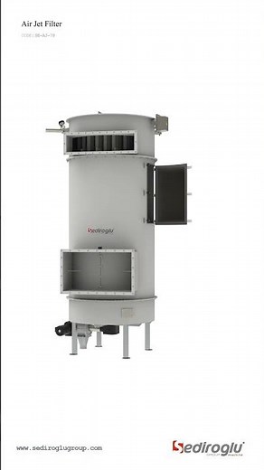 Air Jet Filter #DustFiltration #FlourMill #GrainProcessing #MillingMachinery #Shorts