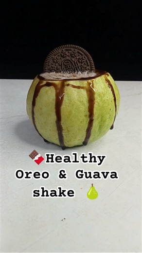🍫 Healthy Oreo & Guava Milk Shake🍐|| #shortfeed #shorts #healthyshake